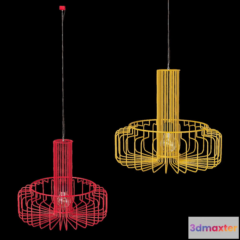 1652502 - Studio beam - Pendant lamp Grupius 1919 3D Max