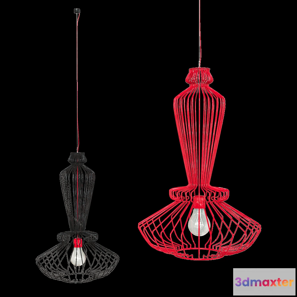 1652506 - Studio beam - Pendant lamp Elena 3D Max
