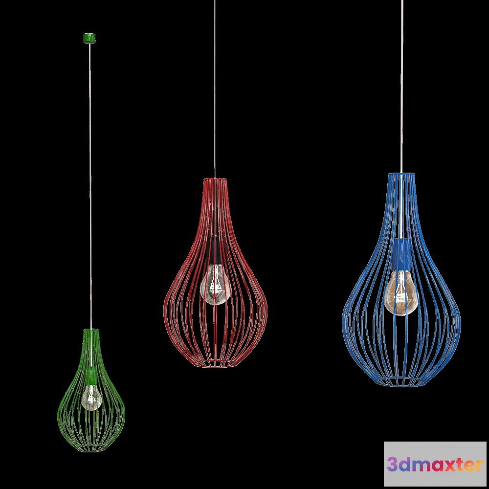 1652510 - Studio beam - Pendant lamp Marco 3D Max