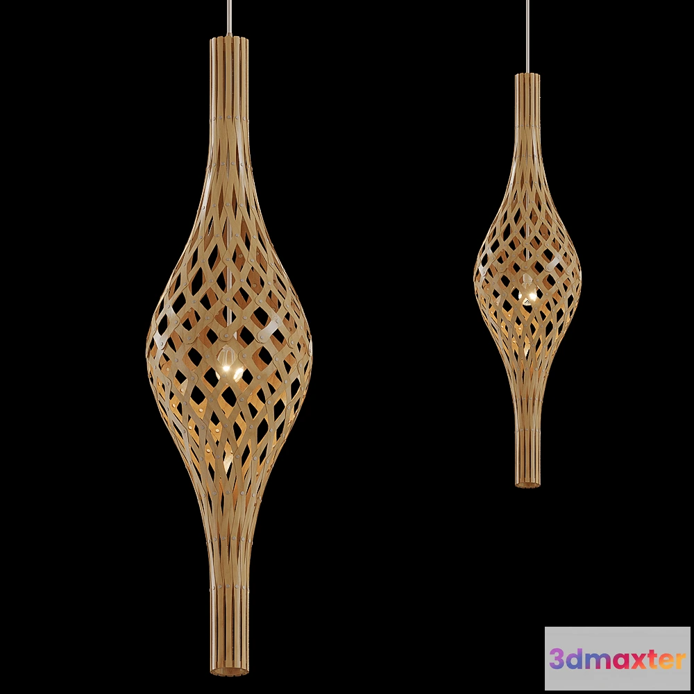 1652536 - Stylux - Pendant lamp Nikau 3D Max