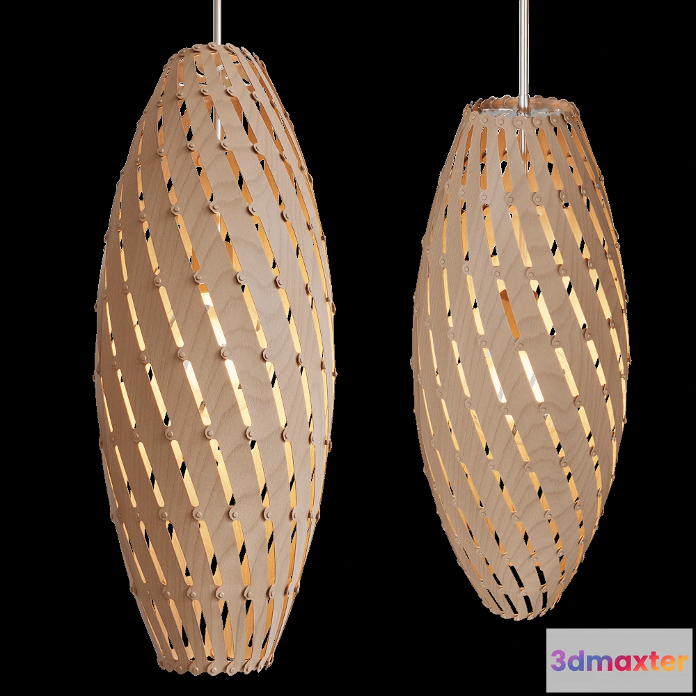 1652550 - Stylux - Pendant lamp ROLL 3D Max