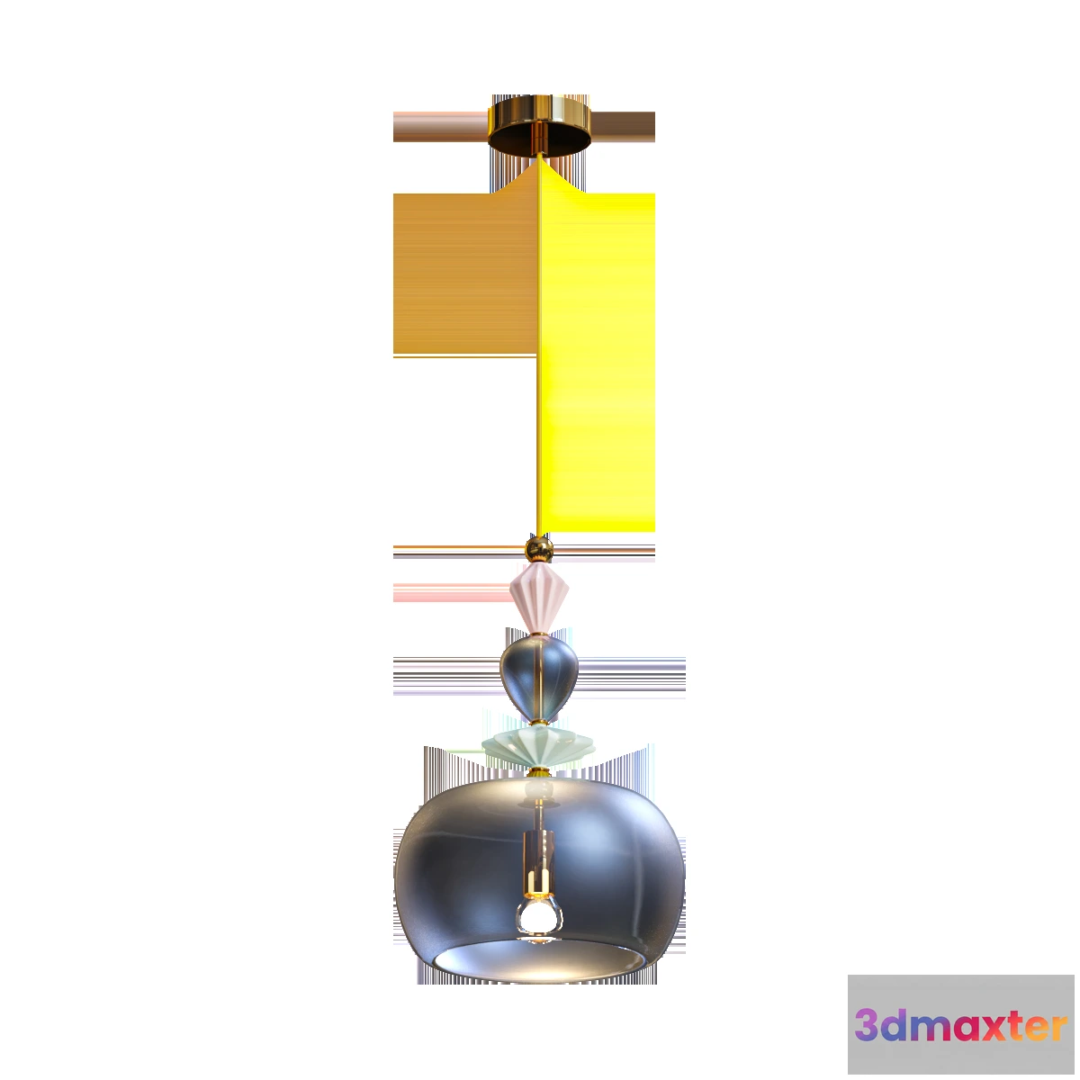 1652570 - Svetilnikoff - Ceiling lamp Odeon 4855-1A 3D Max