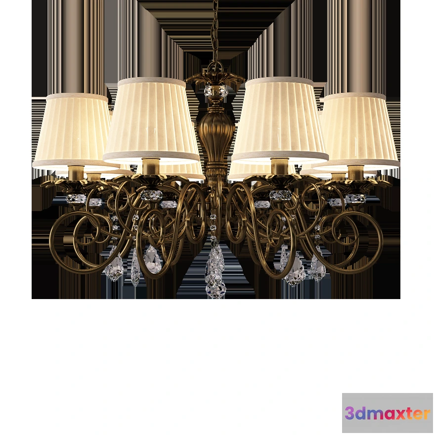 1652574 - Svetilnikoff - Pendant lamp Newport 2108C 3D Max