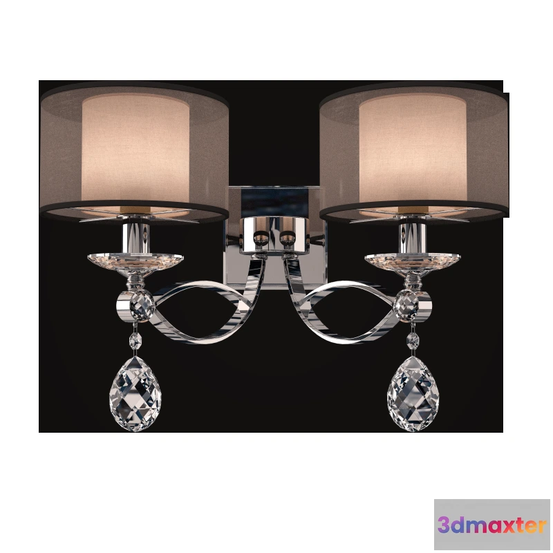 1652576 - Svetilnikoff - Wall lamps Newport 1602A 3D Max
