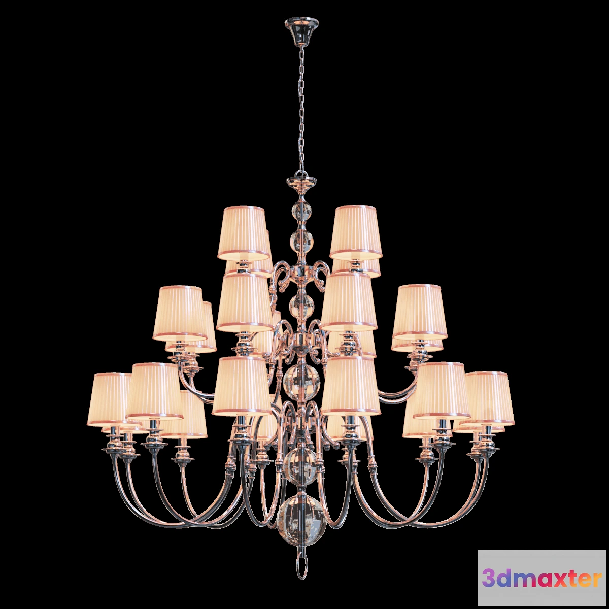 1652582 - Svetilnikoff - Chandelier Newport 31010+12c 3D Max