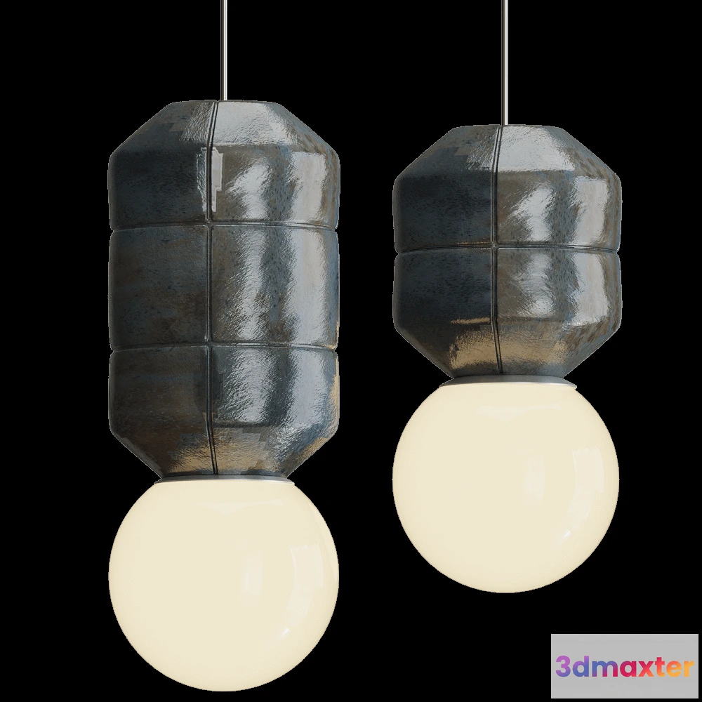 1652632 - SVITANOK - Pendant lamp NAVAZI Vertical 3D Max