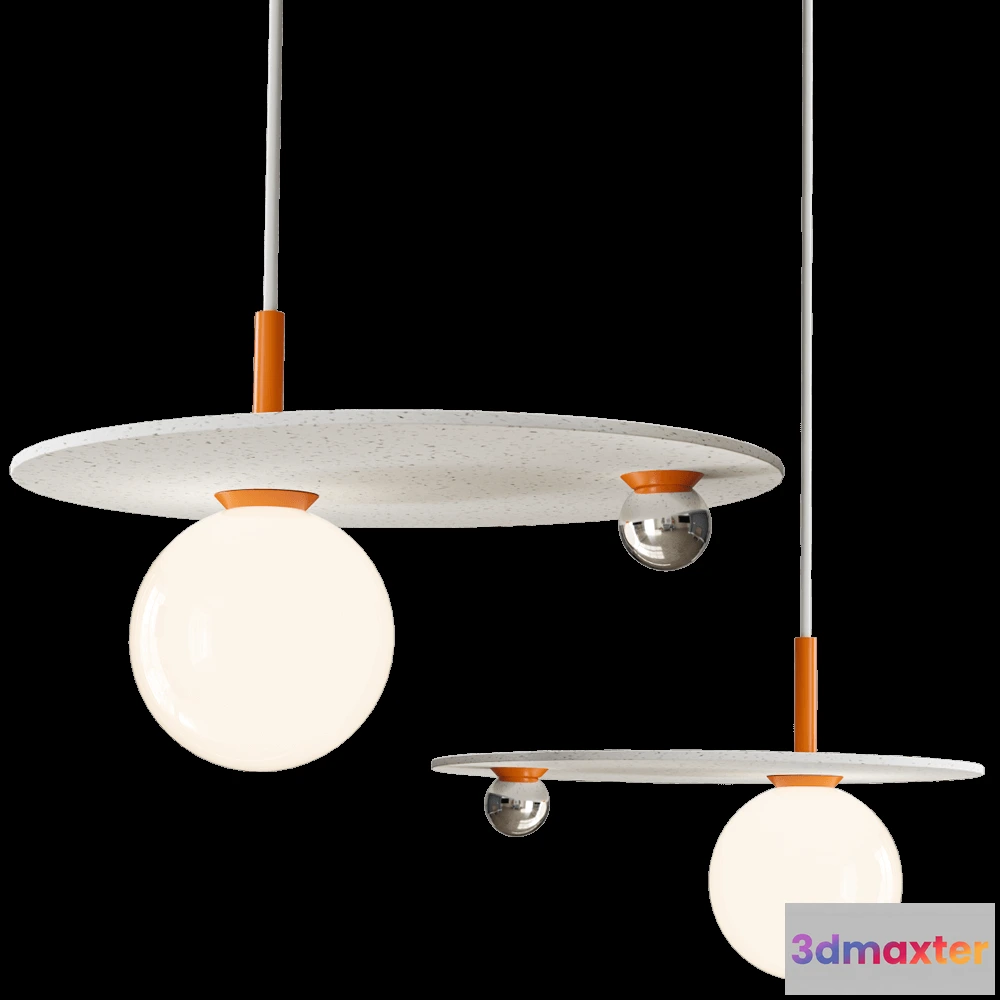 1652648 - SWEDISH NINJA - Pendant lamp PLUTO Big 3D Max