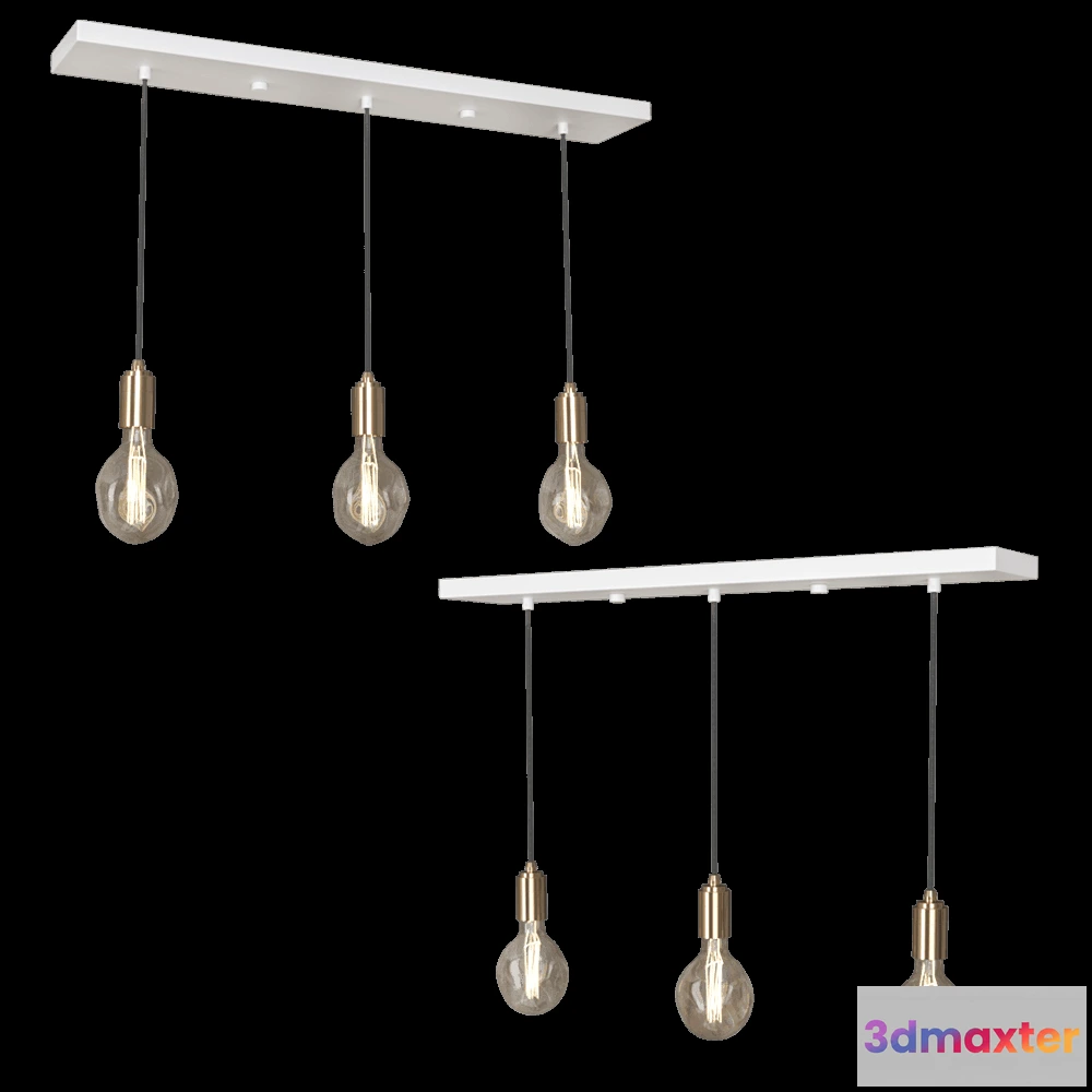 1652660 - Tala - Pendant lamp Triple Sphere IV 3D Max
