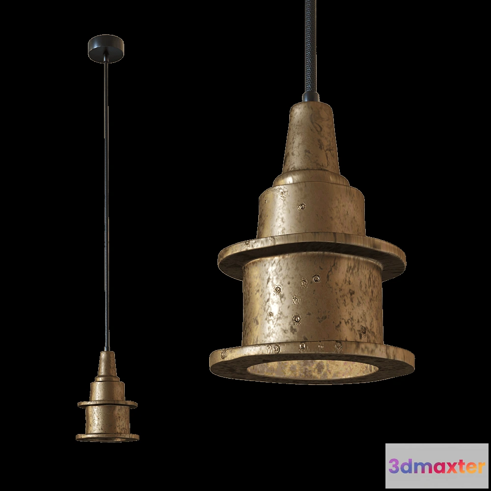 1652668 - Tayga Design - Pendant lamp Saturn 3D Max