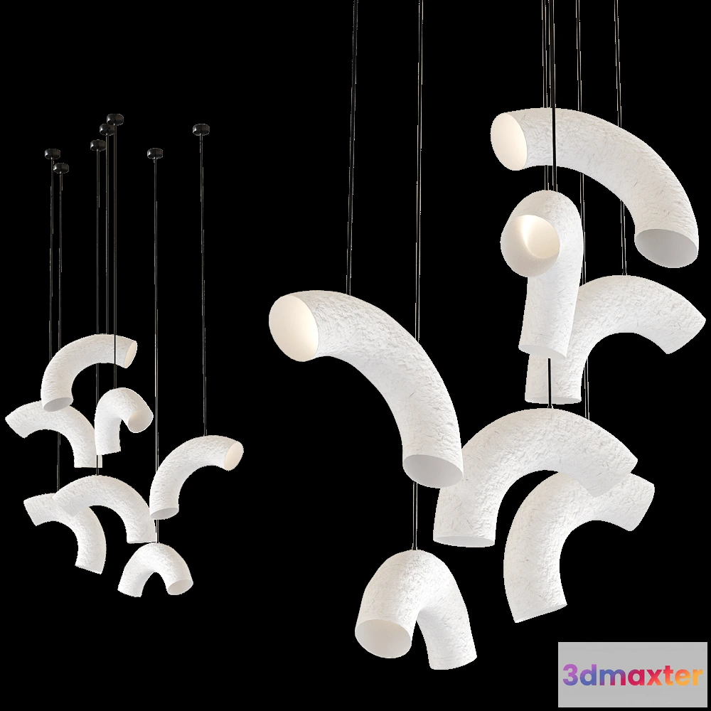 1652682 - Tayga Design - Pendant lamps Barashki 3D Max