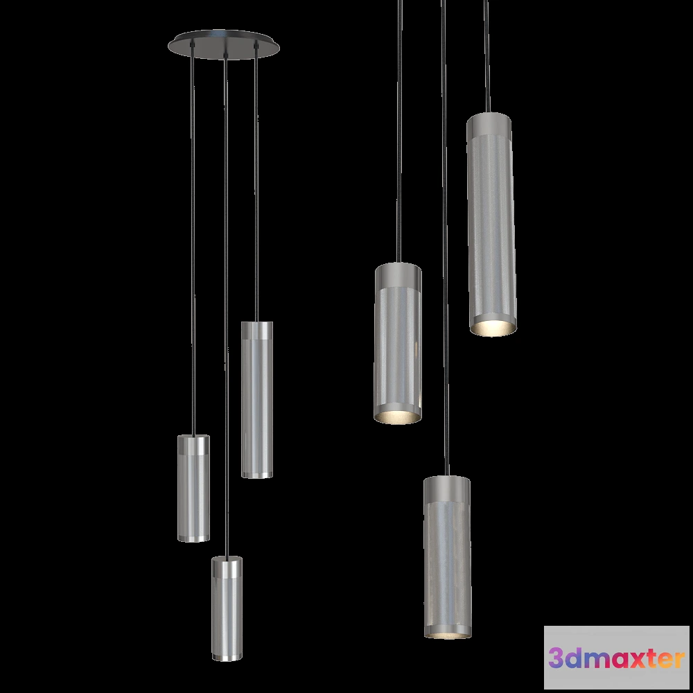 1652696 - Thorup Copenhagen - Pendant lamp Cluster Small 3D Max