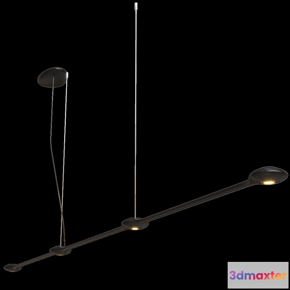 1652702 - Tokio. - Pendant lamp Carbon custom sizes 3D Max