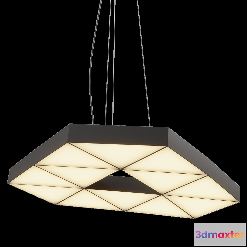 1652704 - Tokio. - Pendant lamp Tri light 12 3D Max