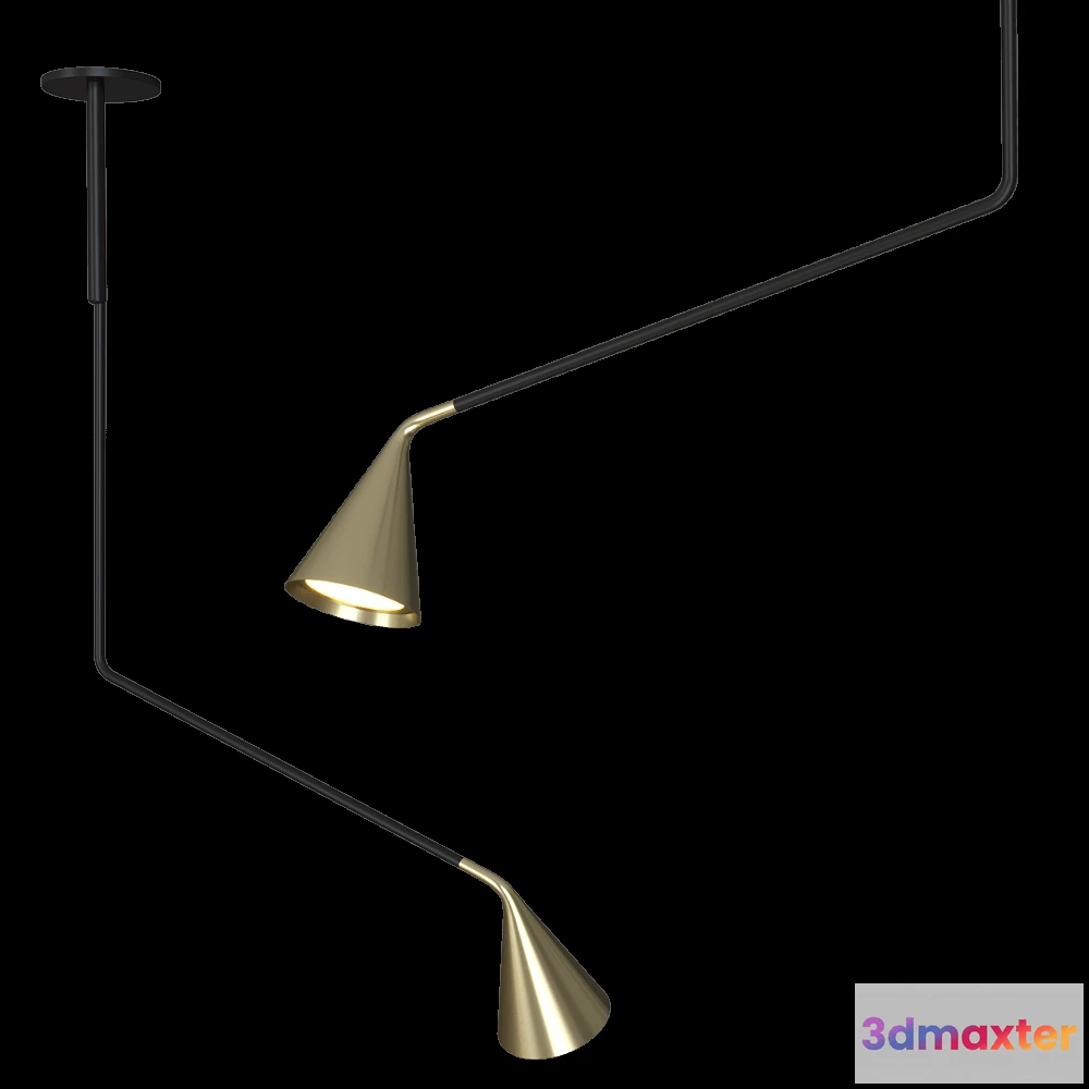 1652716 - TOOY  - Pendant lamp 561-15b-3d 3D Max