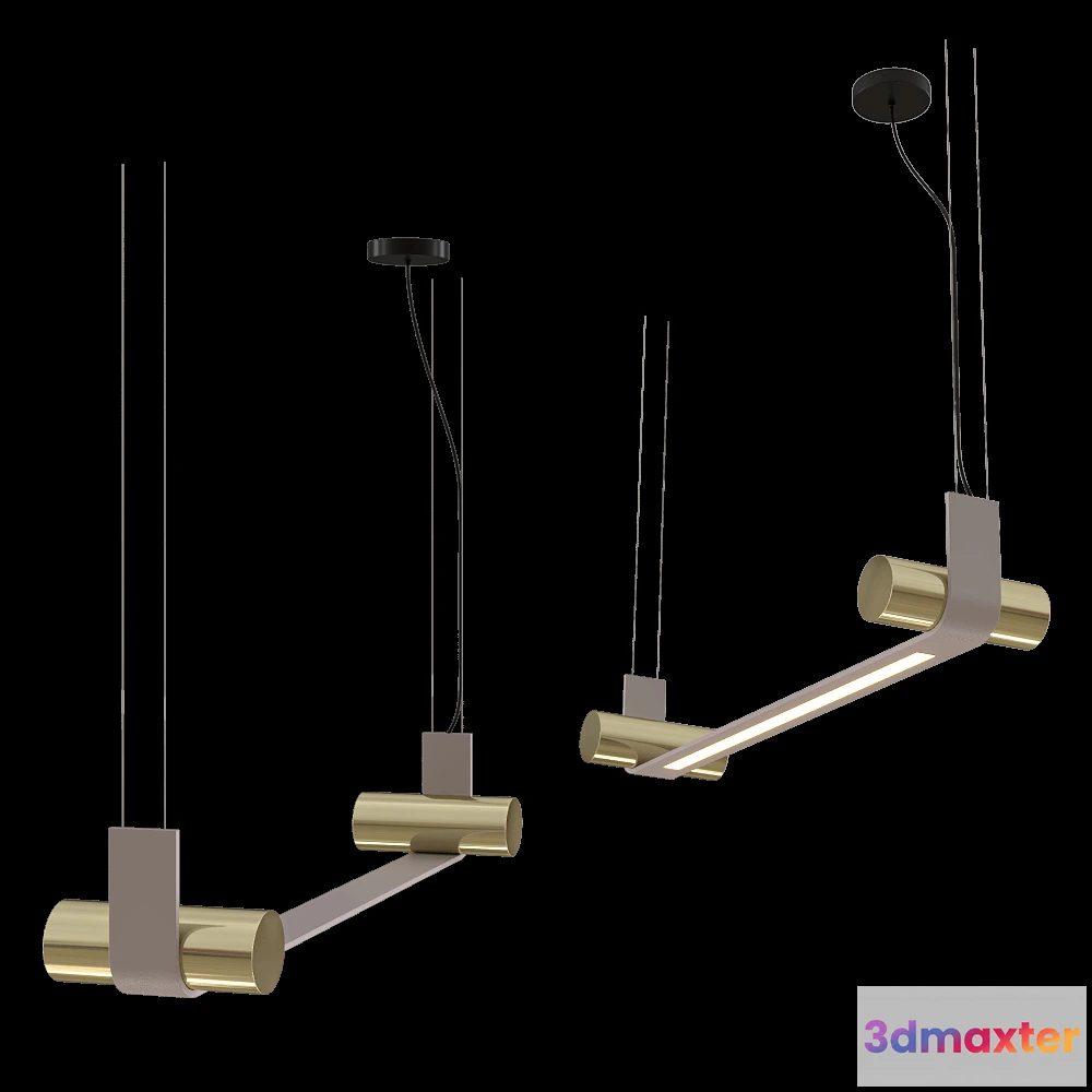 1652720 - TOOY  - Pendant lamp Nastro 563.21 3D Max