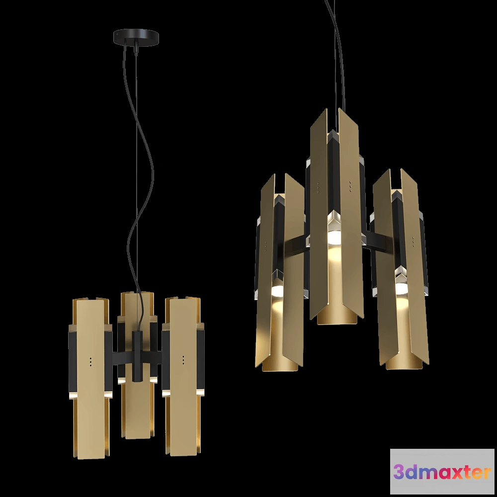 1652754 - TOOY  - Ceiling lamp Excalibur 559.23 3D Max