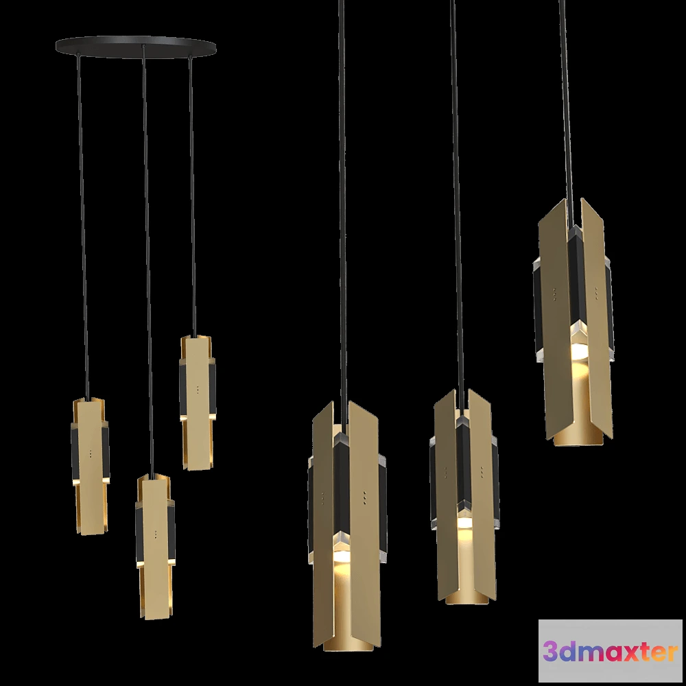 1652762 - TOOY  - Ceiling lamp Excalibur 559.13 3D Max