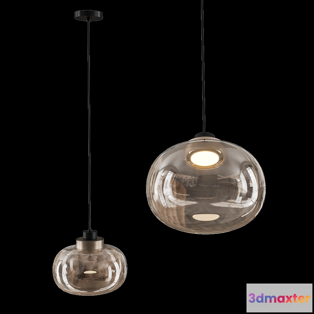 1652766 - TOOY  - Ceiling lamp Legier 557.24 3D Max
