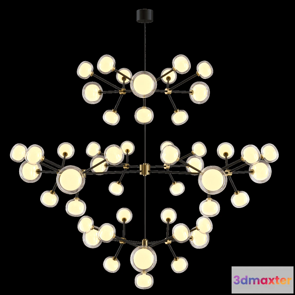 1652780 - TOOY  - Ceiling lamp Nabila 552.48 3D Max