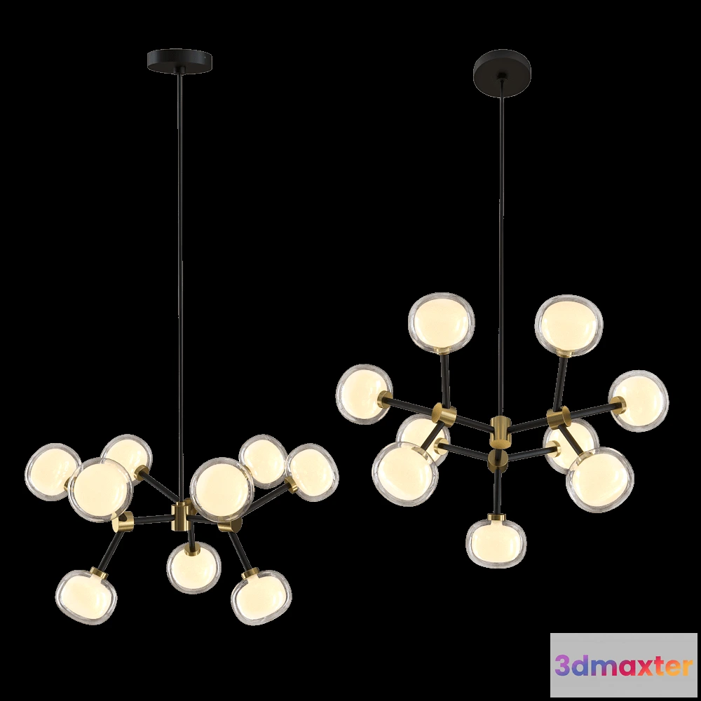 1652790 - TOOY  - Ceiling lamp Nabila 552.19 3D Max