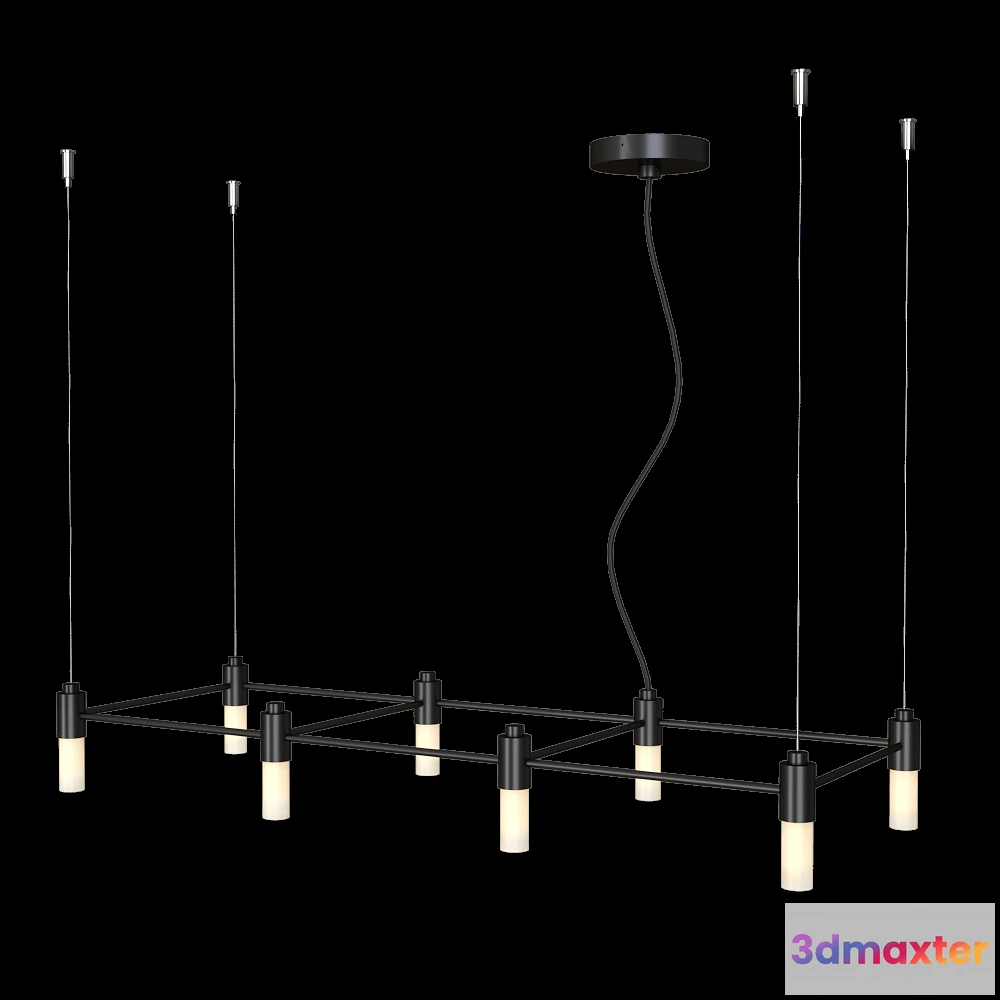 1652796 - TOOY  - Ceiling lamp Quadrante 505.08 3D Max