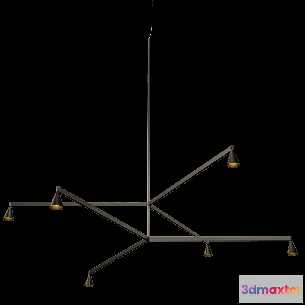 1652806 - Trizo21 - Penadnt lamp Austere-Chandelier 2Y 3D Max