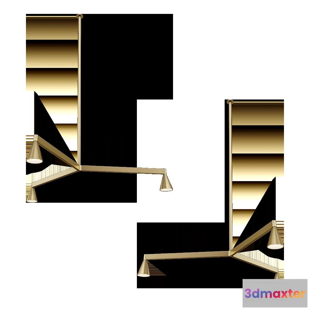 1652814 - Trizo21 - Chandelier Austere 1Y1X 3D Max