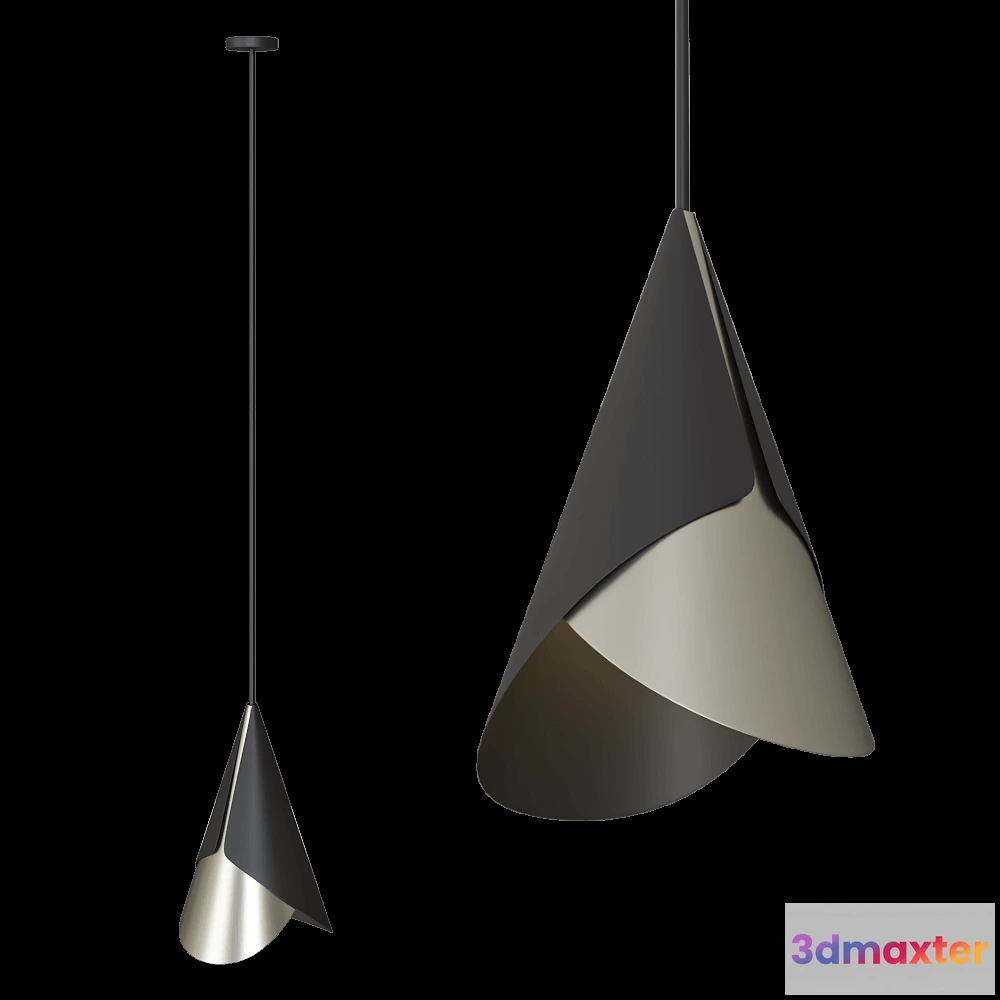 1652860 - UMAGE - Pendant lamp Cornet 3D Max