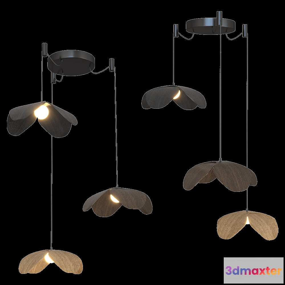 1652882 - UMAGE - Pendant lamp Forget me not 3D Max