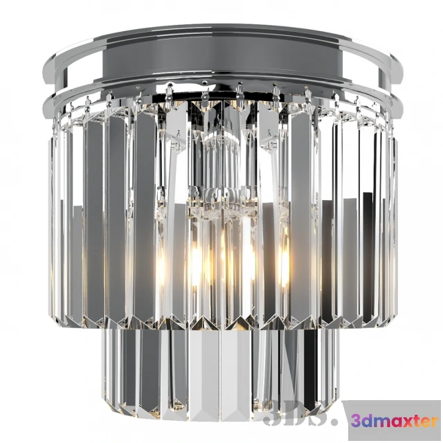 1652940 - lighting - Newport light 31101A nickel 3D Max