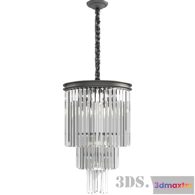 1652960 - lighting - Newport light 31110S black+gold 3D Max