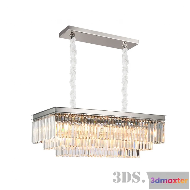 1652966 - lighting - Newport light 31111S nickel 3D Max