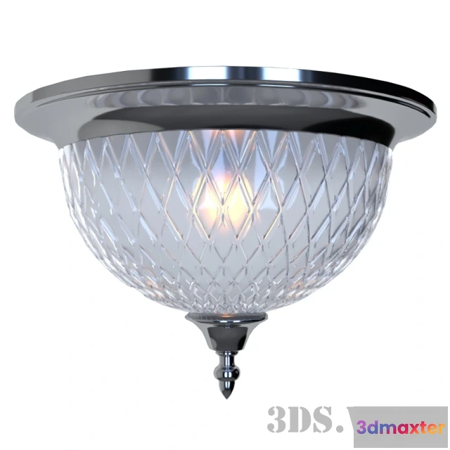 1653030 - lighting - Newport light 6403PL satin nickel 3D Max