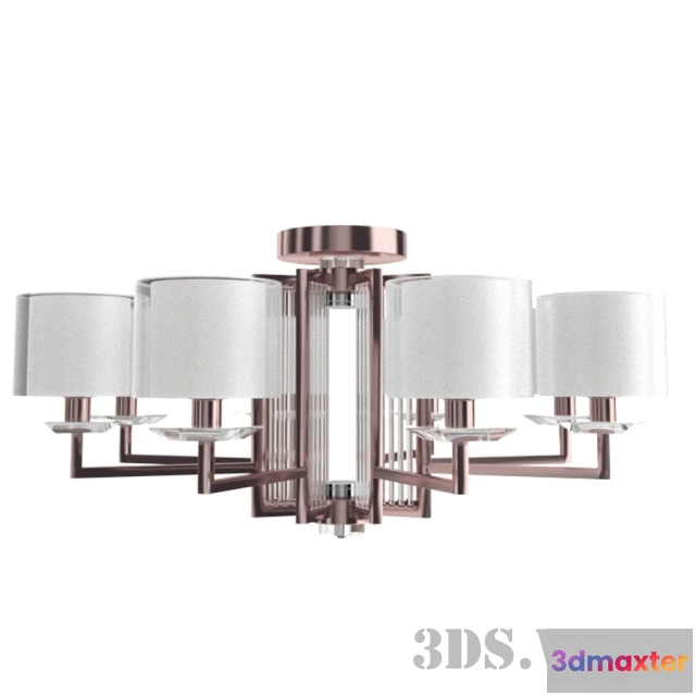 1653050 - lighting - Newport light 4408C black nickel 3D Max