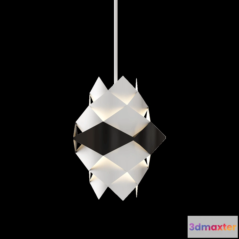 1653128 - lighting - Pendant lamp H・F Series 3D Max