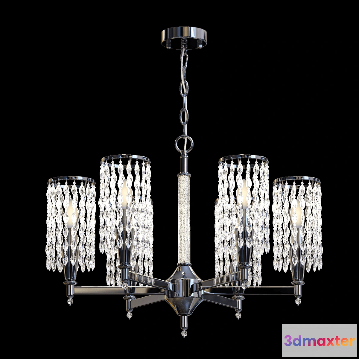 1653204 - lighting - Chandelier Favourite 2304-6P 3D Max