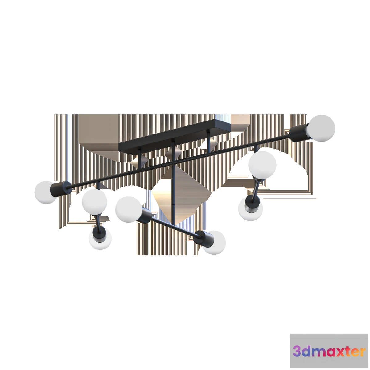 1653208 - lighting - Chandelier Eglo Belsiana 3D Max