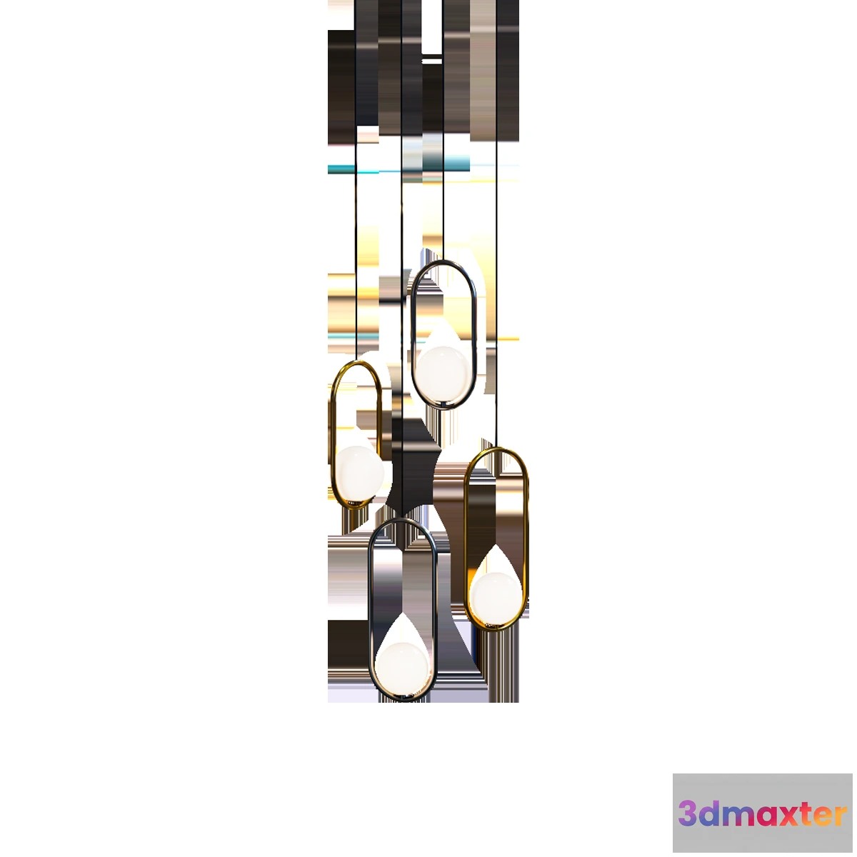 1653214 - lighting - Hanging lamp Newton 3D Max