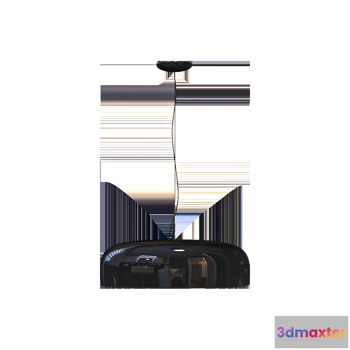 1653244 - lighting - Pendant lamp Loft It Dauphin 10041B 3D Max