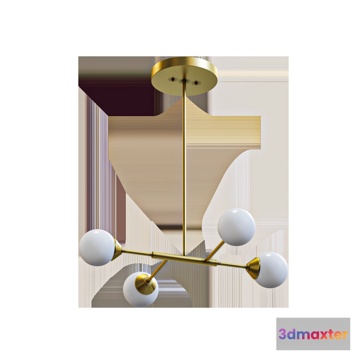 1653266 - lighting - Chandelier Globe 5939 3D Max