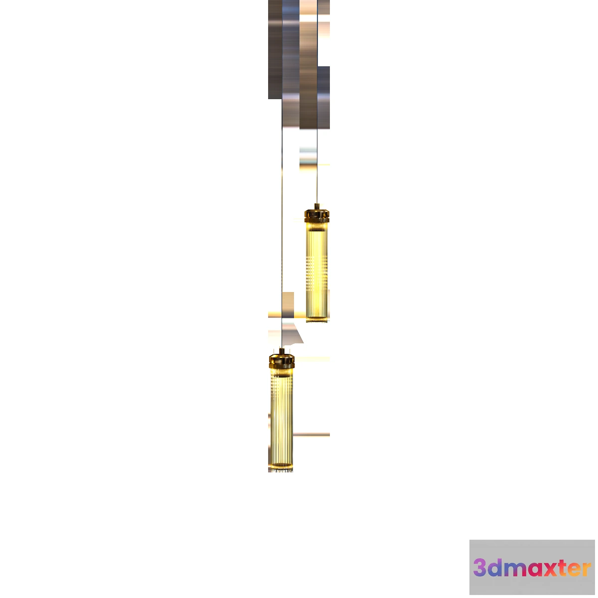 1653268 - lighting - Pendant lamp RegenBogen Flensburg 3D Max