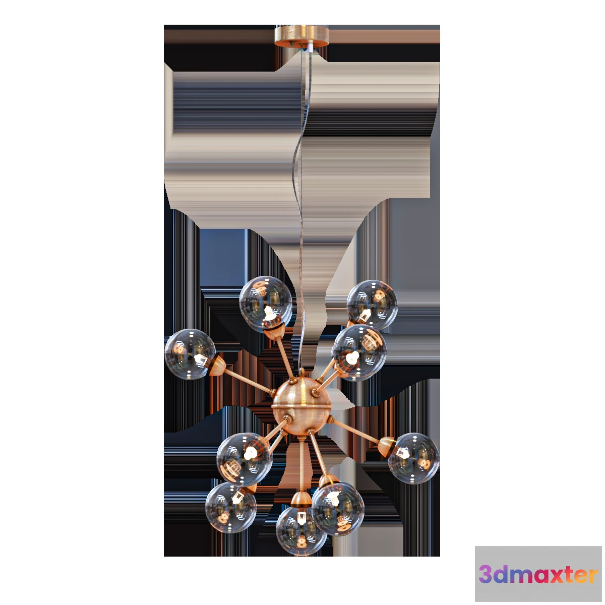 1653284 - lighting - Chandelier Favourite 2061-13P 3D Max