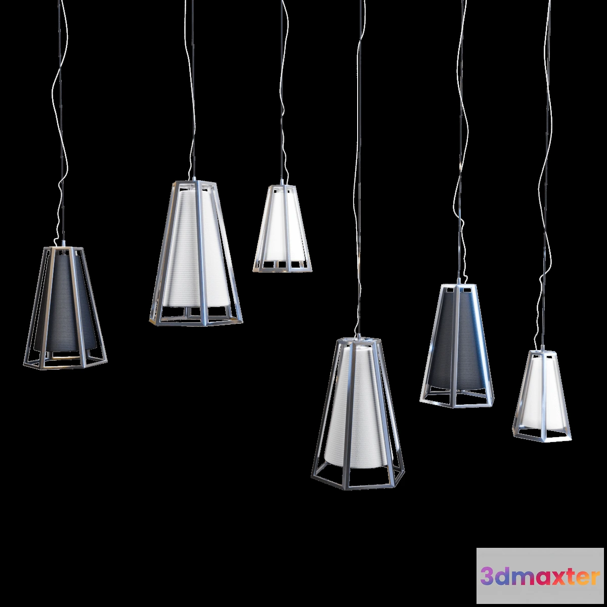 1653296 - lighting - Hanging lamps 2 3D Max