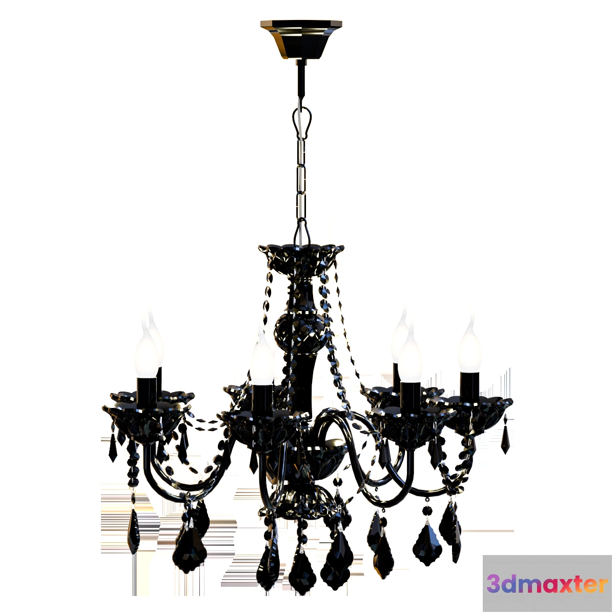 1653302 - lighting - Chandelier Favourite 1571-7P 3D Max