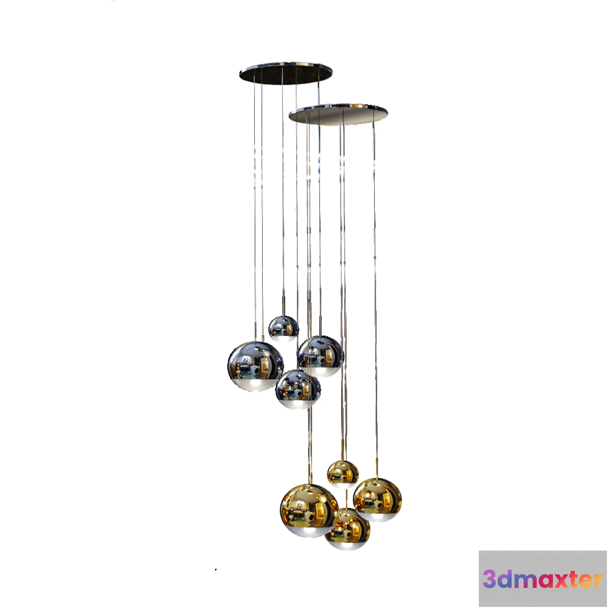 1653306 - lighting - Round lamps 3D Max