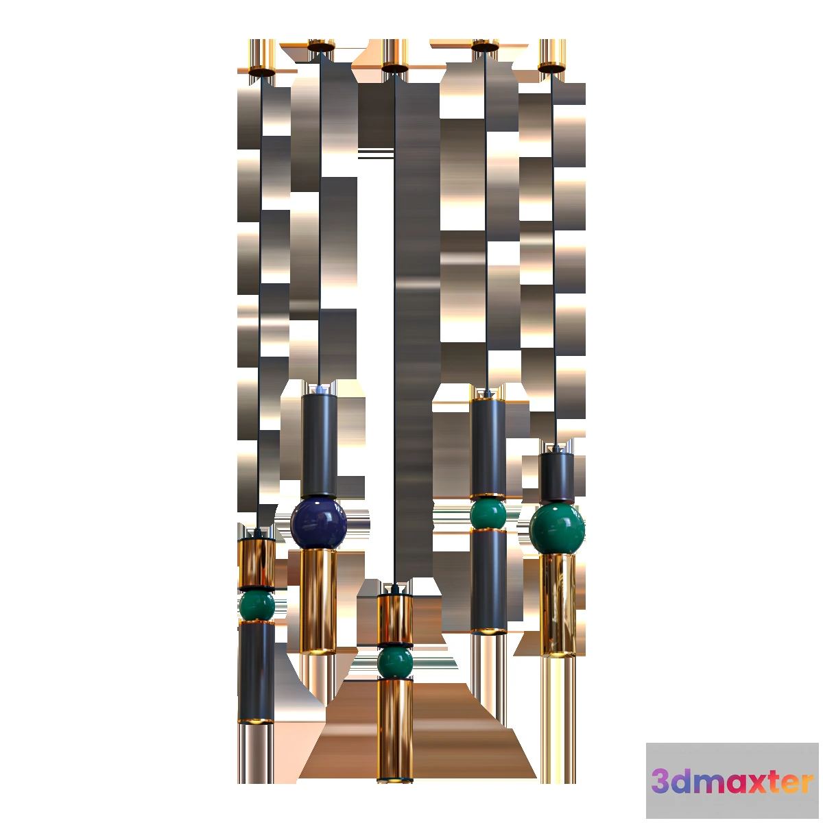 1653312 - lighting - Lamps Fulcrum Lee Broom 3D Max