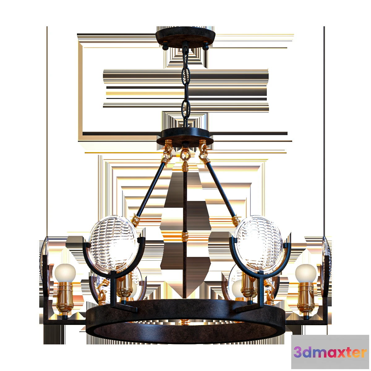 1653314 - lighting - Chandelier Favourite 1721-6PC 3D Max