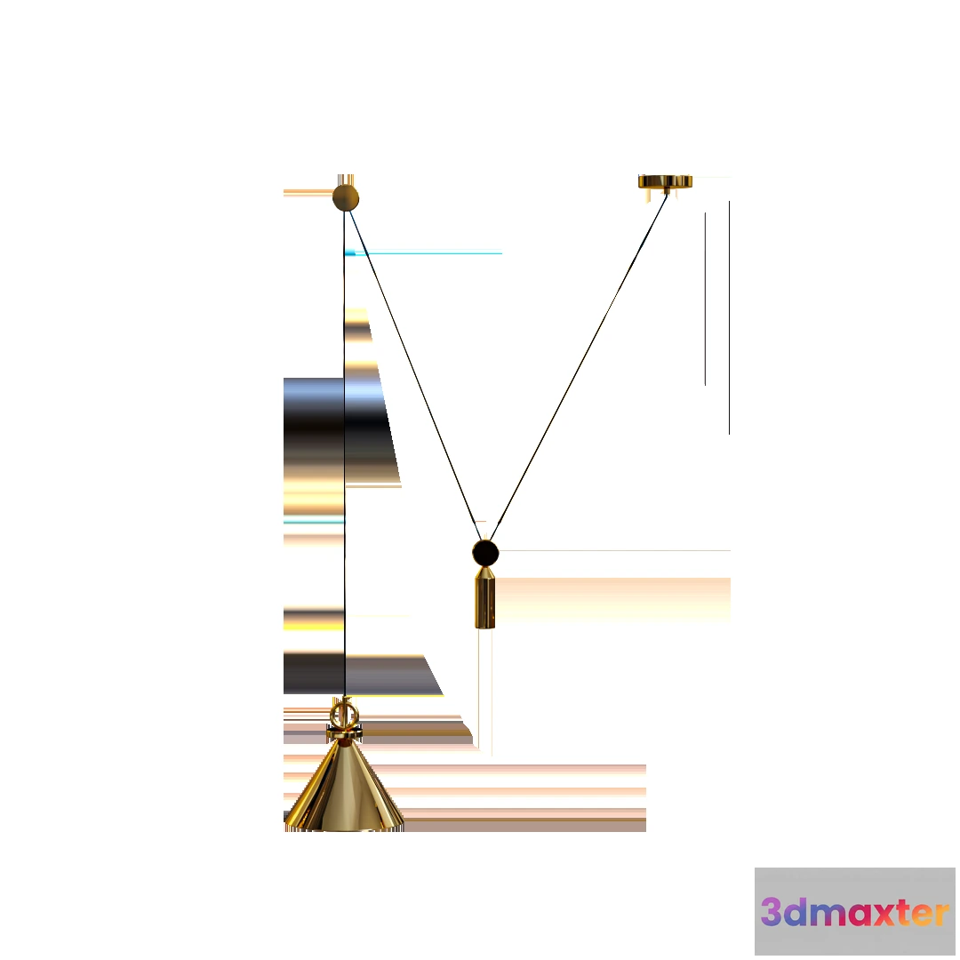 1653324 - lighting - Scandlight Effaya chandelier 3D Max