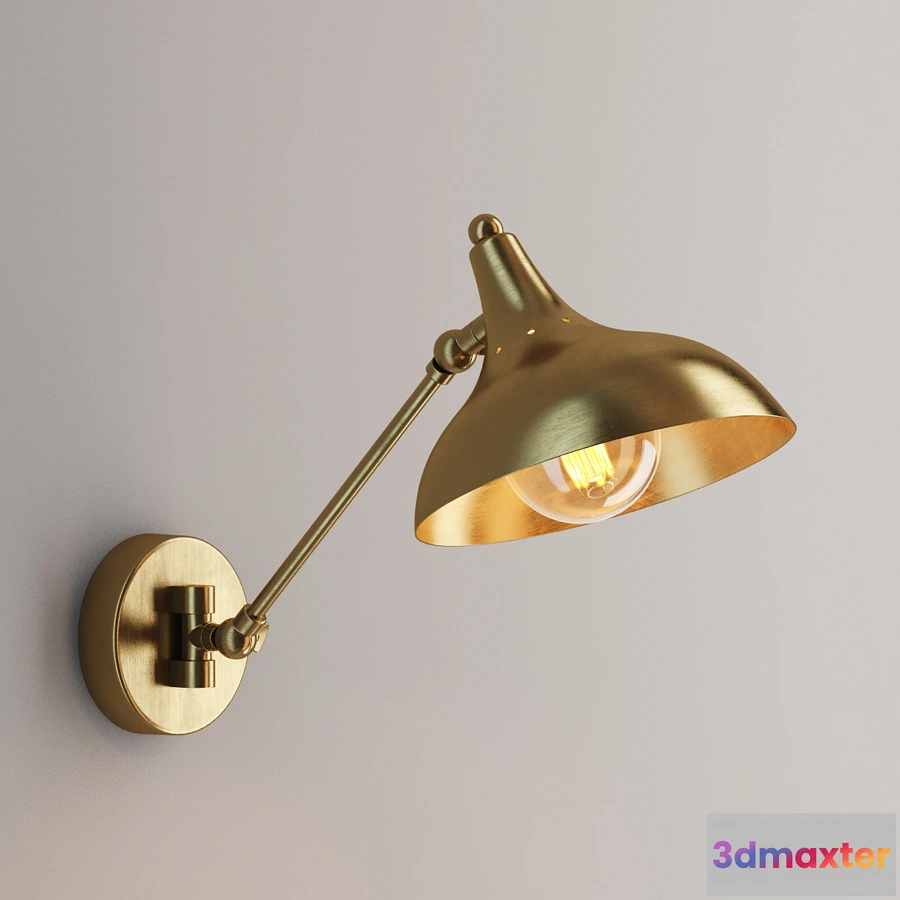 1653362 - lighting - Charlton Sconce wall lamp 56 3D Max