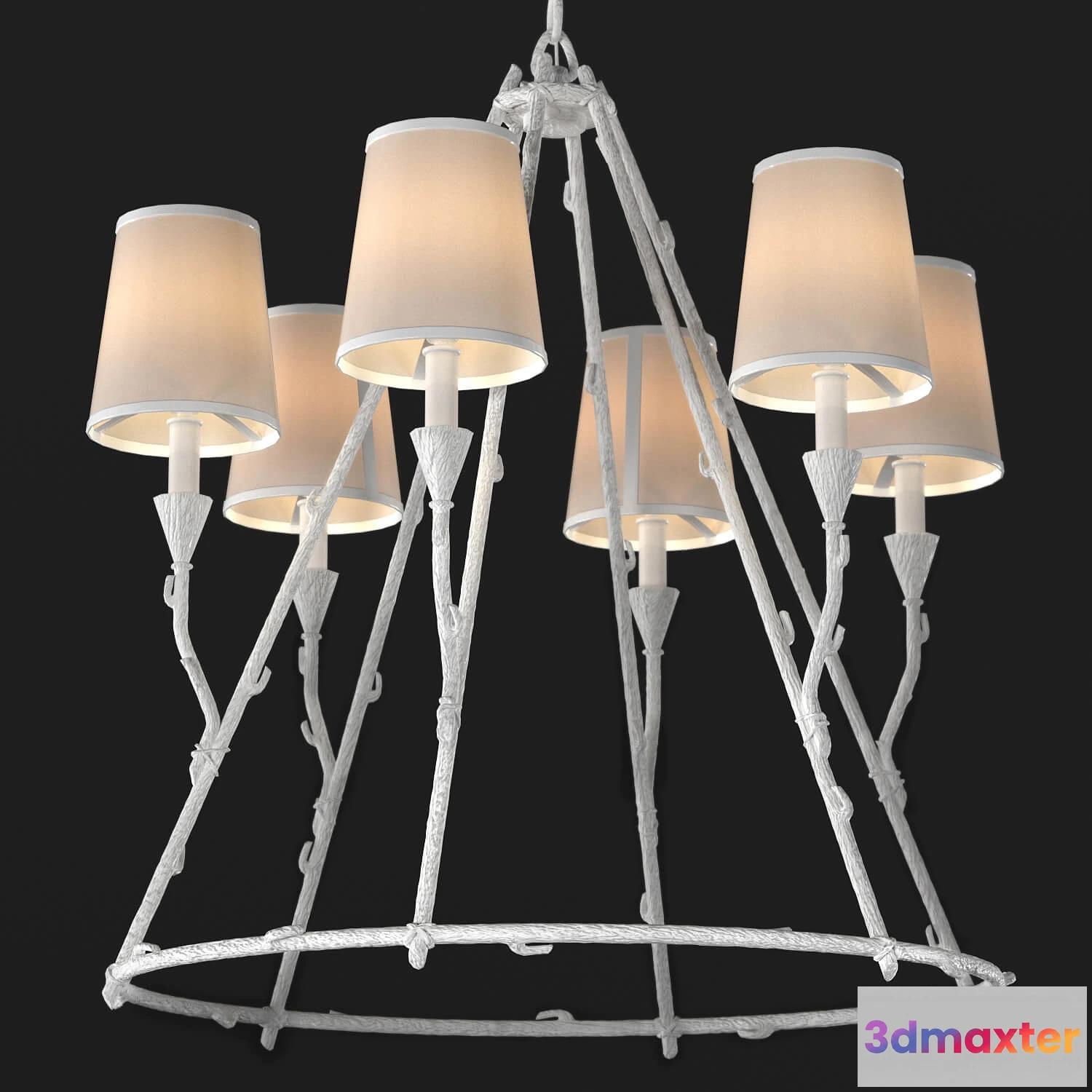 1653366 - lighting - Darise chandelier 08 3D Max